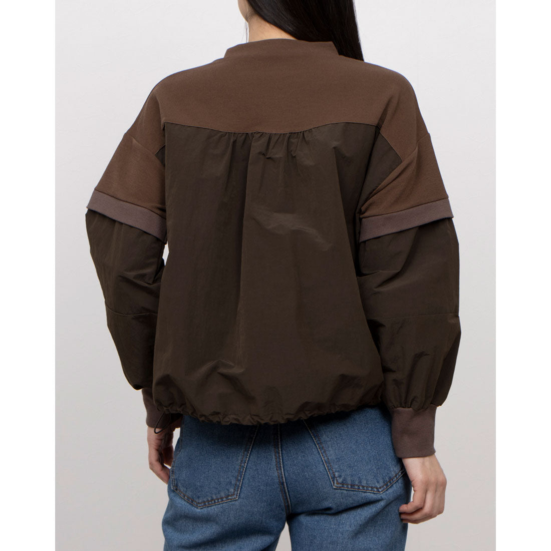La La que sera Waffle Stretch Docking Pullover