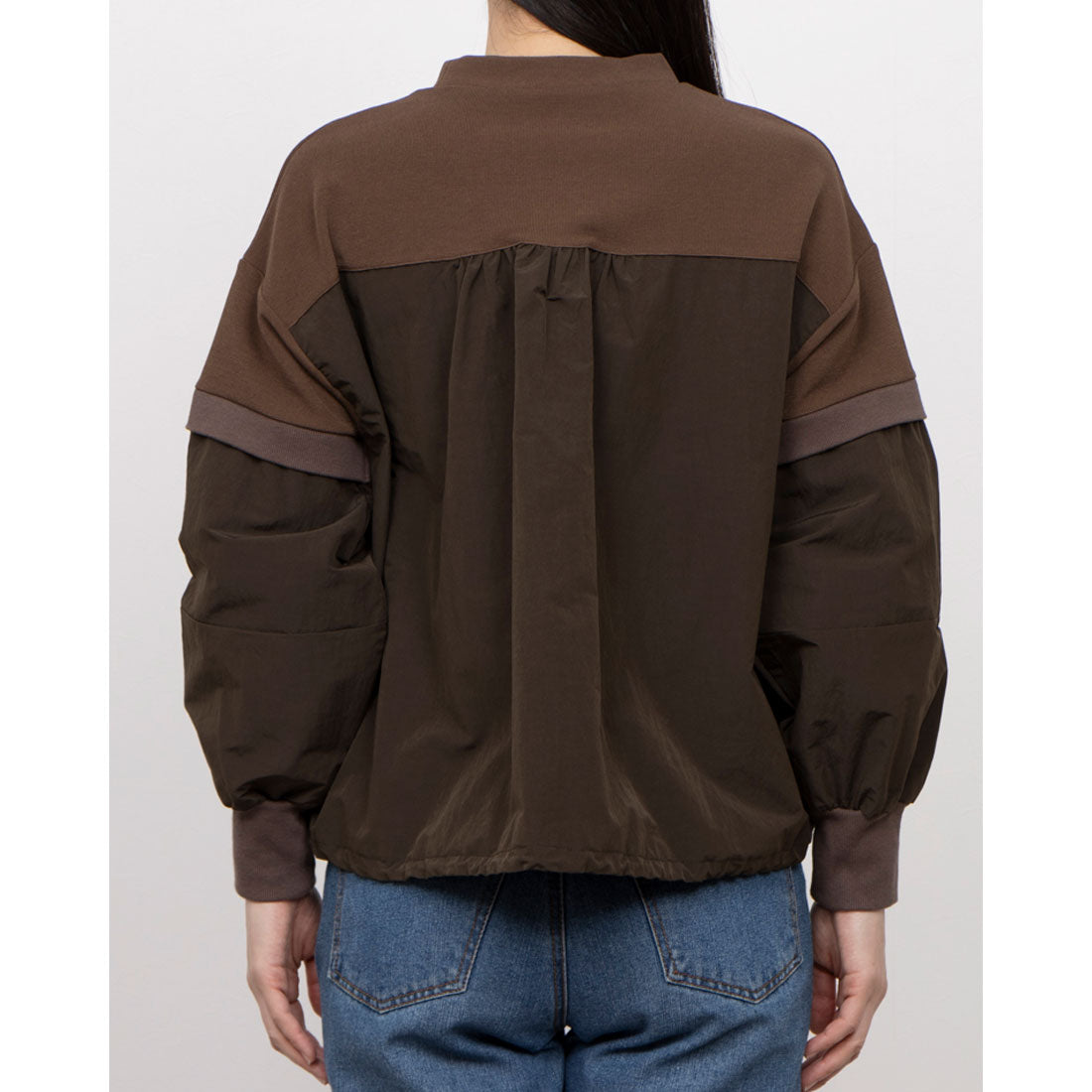 La La que sera Waffle Stretch Docking Pullover