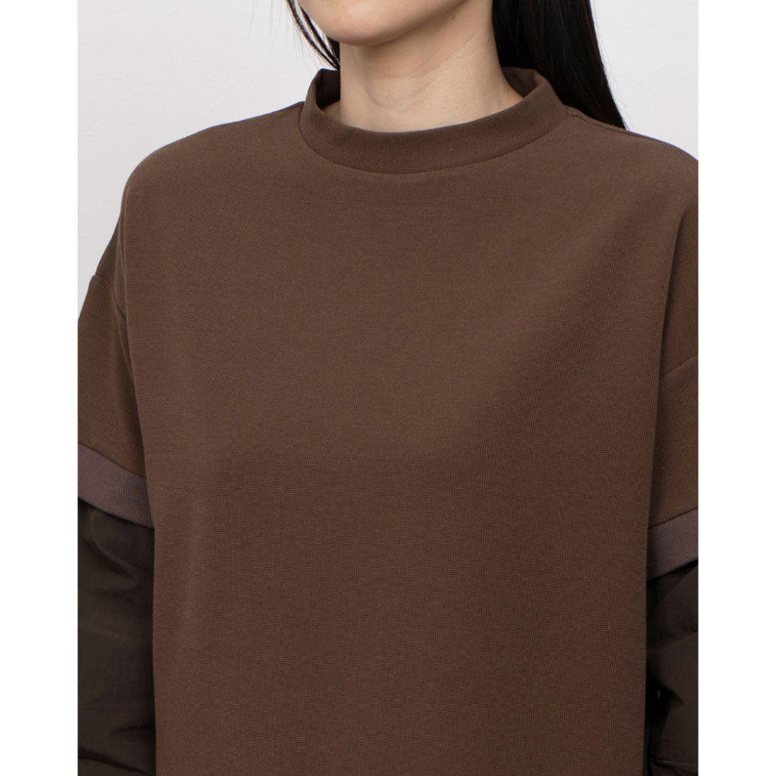 La La que sera Waffle Stretch Docking Pullover