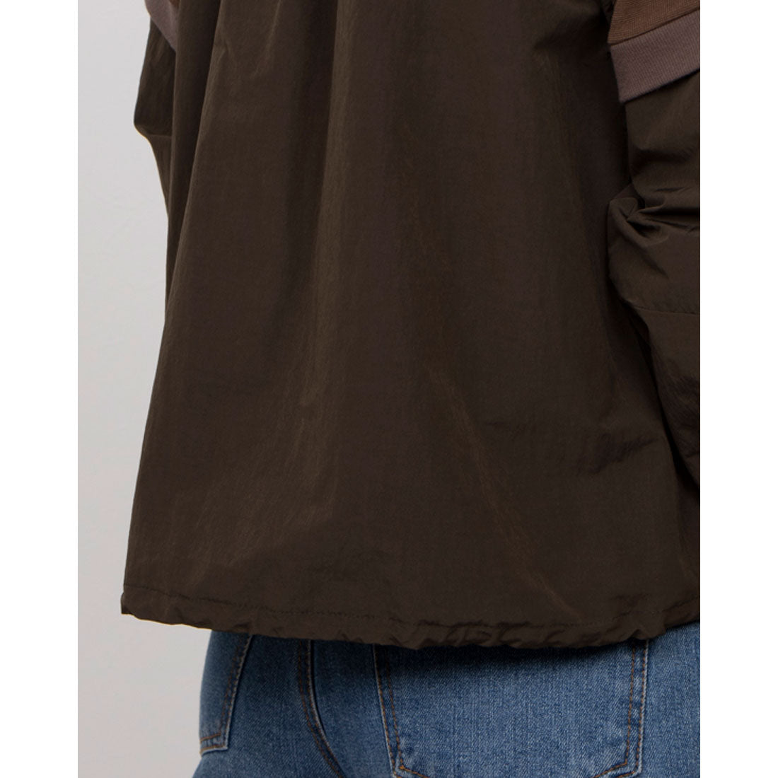 La La que sera Waffle Stretch Docking Pullover