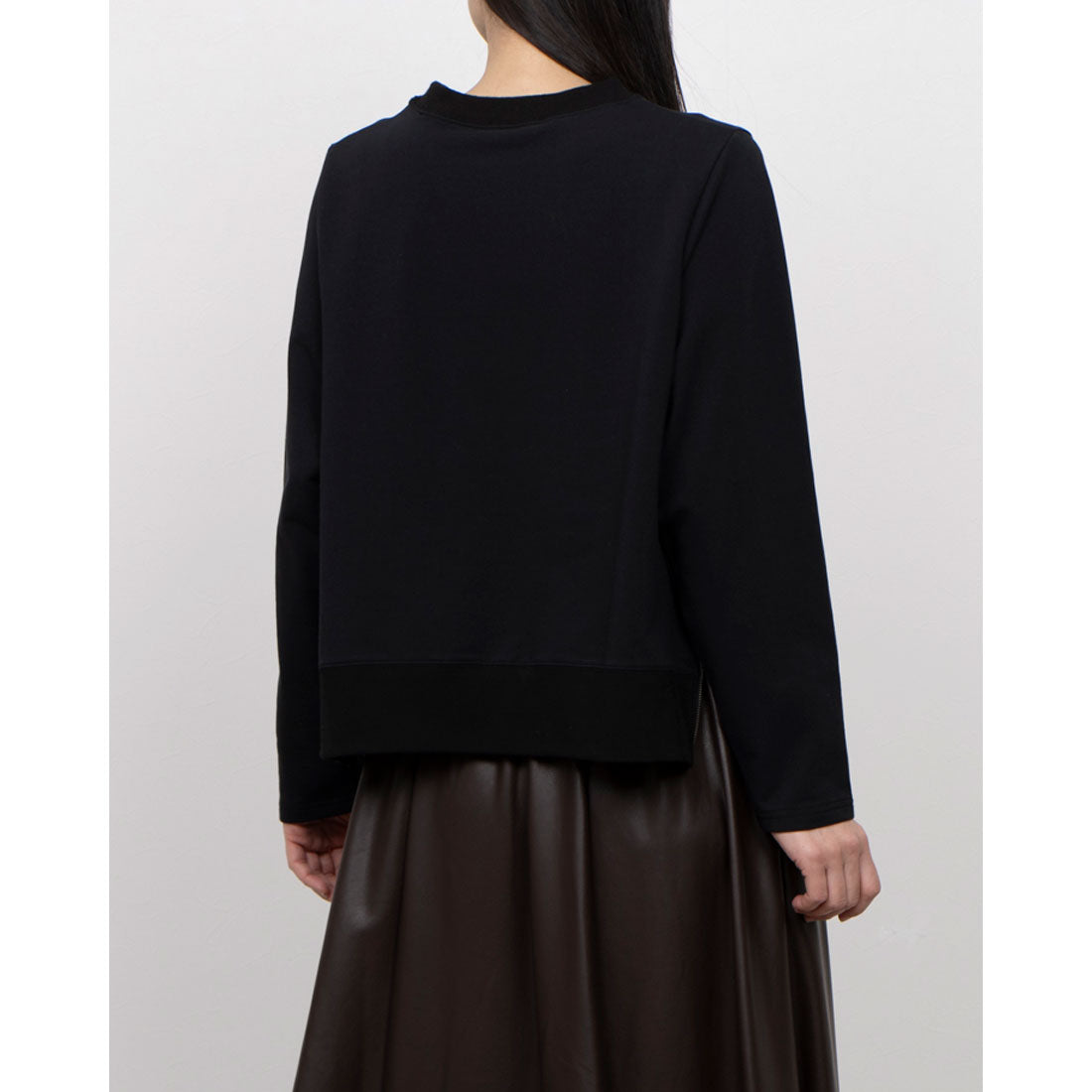 La La que sera ST Mini Back Fleece Slider Slit Pullover