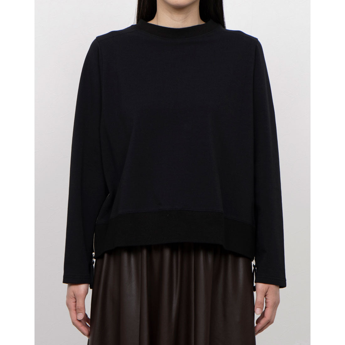La La que sera ST Mini Back Fleece Slider Slit Pullover