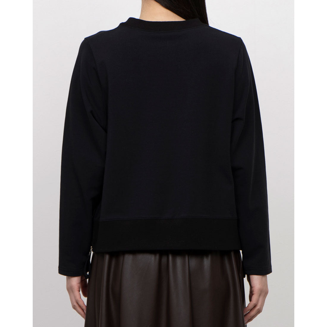 La La que sera ST Mini Back Fleece Slider Slit Pullover