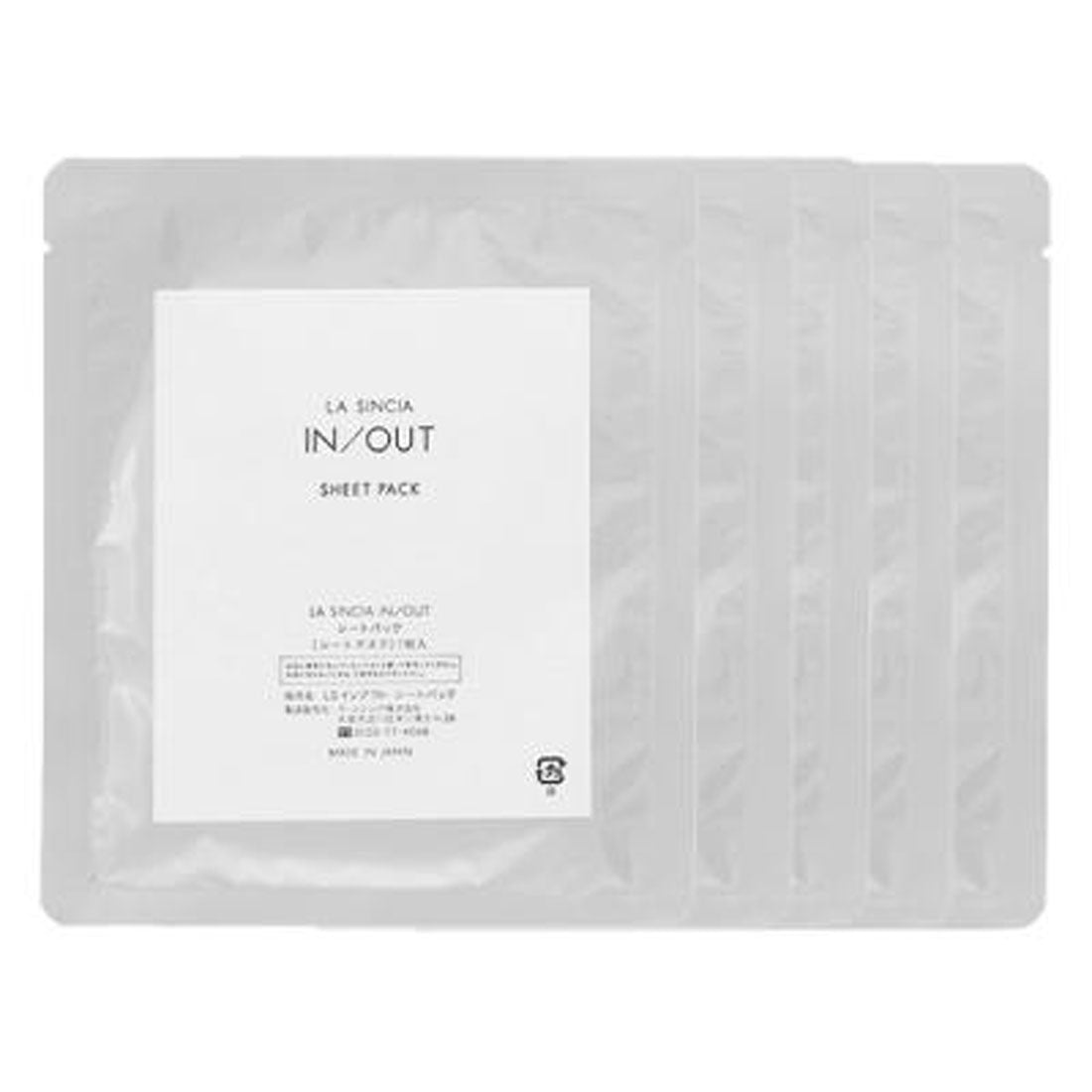 拉辛西亞 LA SINCIA 拉辛西亞 LA SINCIA IN/OUT 面膜 25mL 5片入【不接受退貨商品】