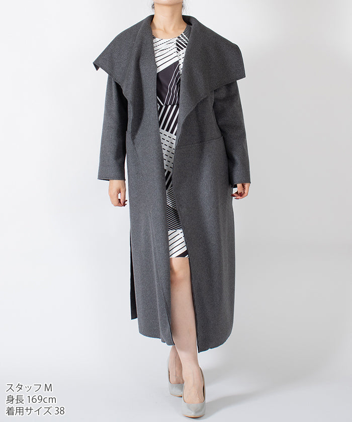 JOCONDE ROYAL Deformed Stripe Pattern Printed Dress