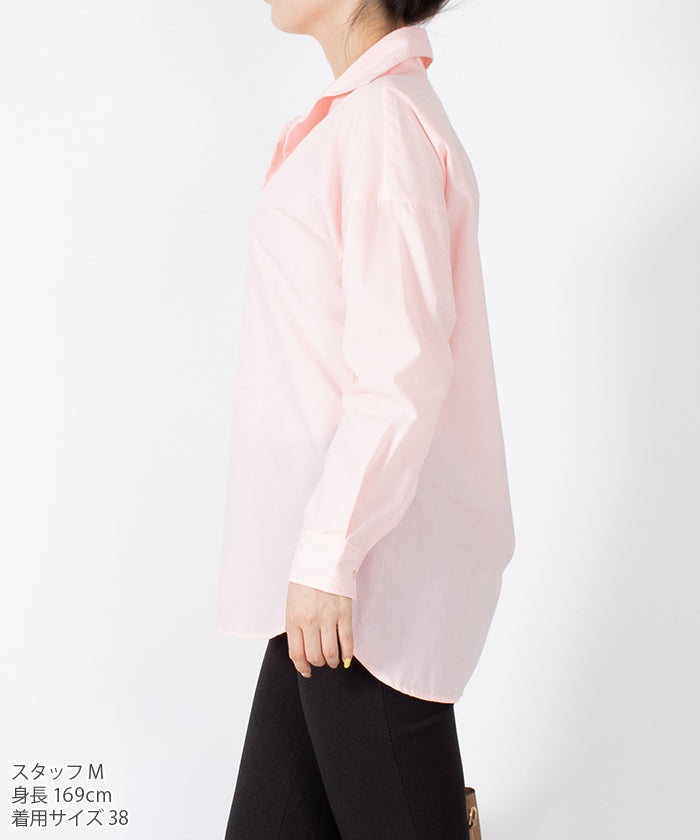 JOCONDE ROYAL 【Washable】 Overshirt Blouse