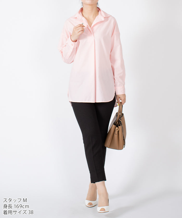JOCONDE ROYAL 【Washable】 Overshirt Blouse