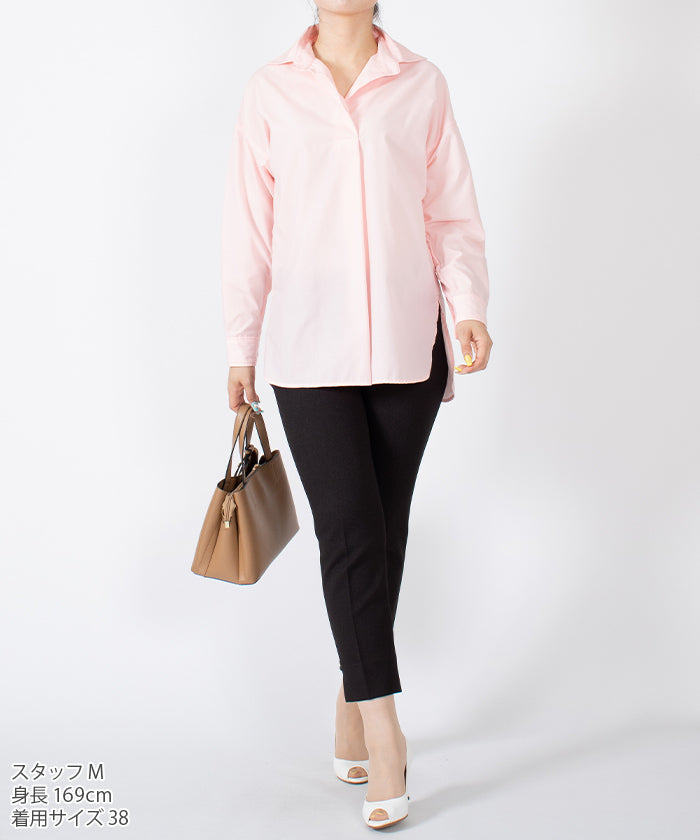 JOCONDE ROYAL 【Washable】 Overshirt Blouse