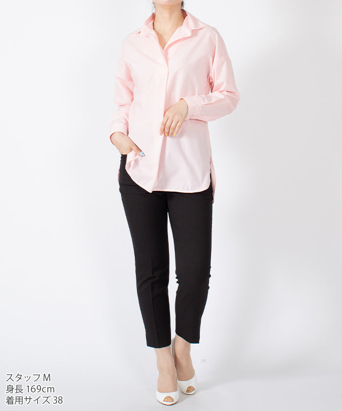 JOCONDE ROYAL 【Washable】 Overshirt Blouse