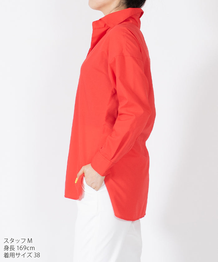 JOCONDE ROYAL 【Washable】 Overshirt Blouse