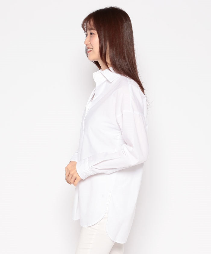 JOCONDE ROYAL 【Washable】 Overshirt Blouse
