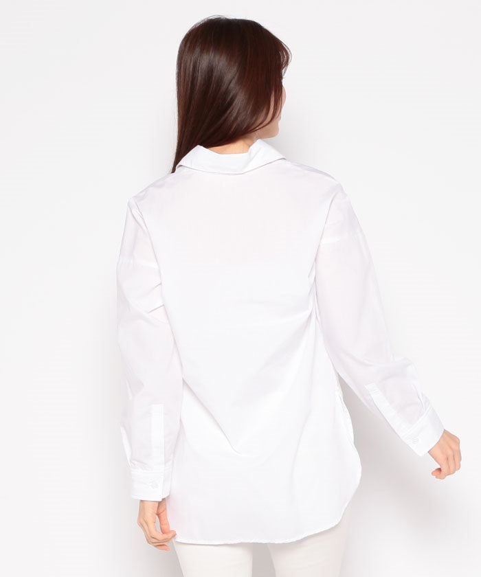 JOCONDE ROYAL 【Washable】 Overshirt Blouse