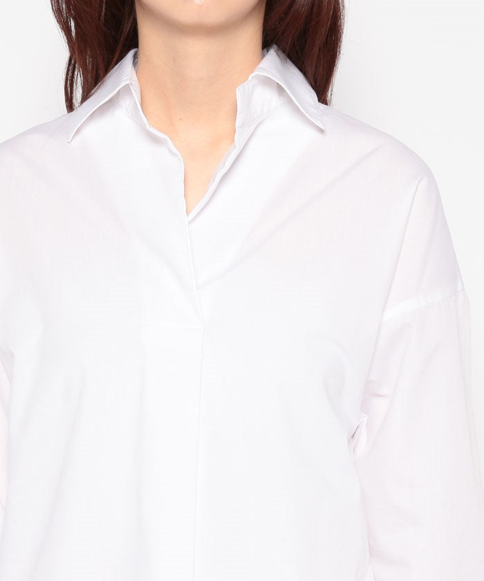 JOCONDE ROYAL 【Washable】 Overshirt Blouse