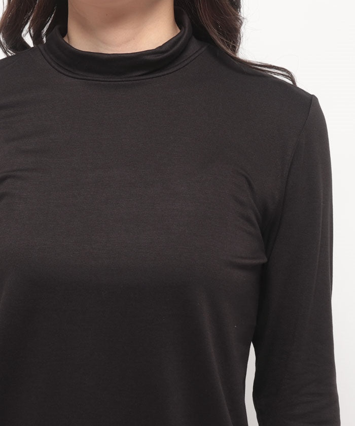 JOCONDEトップス La Gioconda High Neck Cut and Sew Top