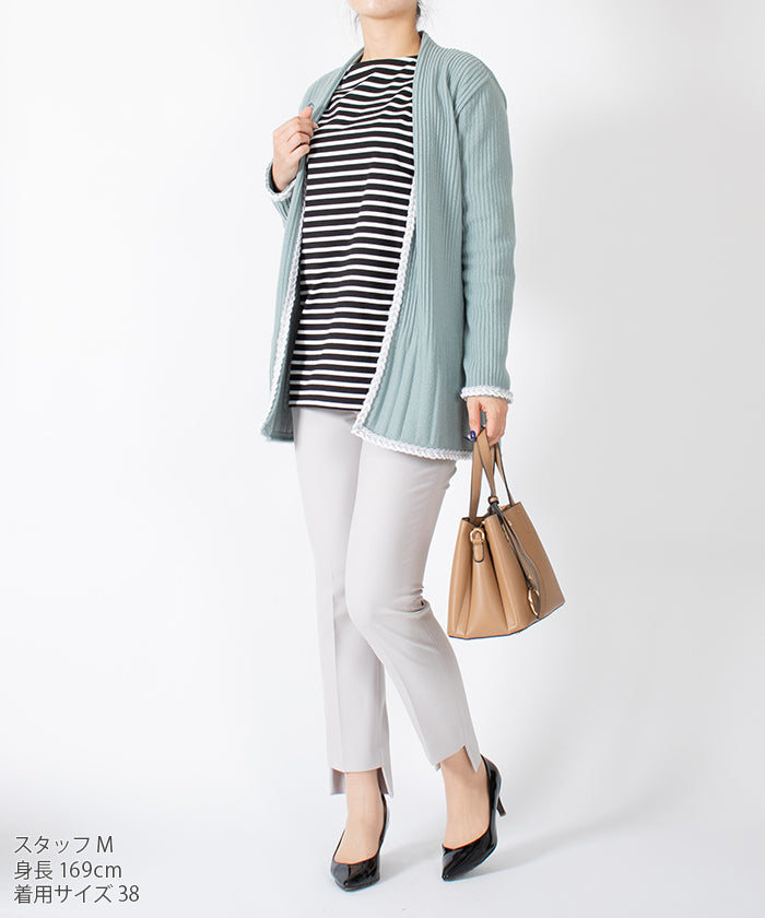 LA JOCONDE ラジョコンダ ダウンコート サイズ40 ネイビー LA JOCONDE