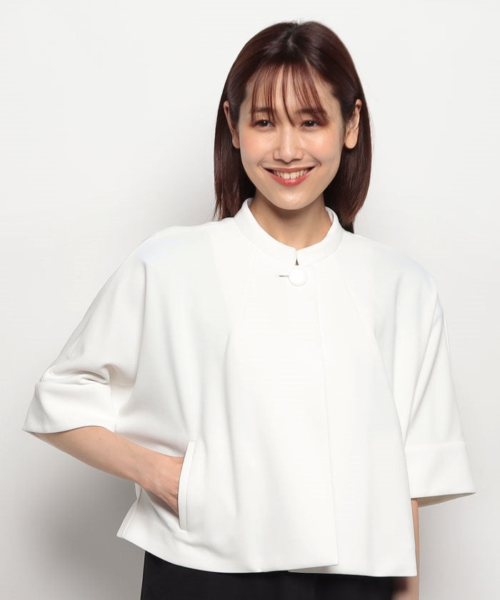 LAPINE BLANCHE Stand Collar Half Jacket