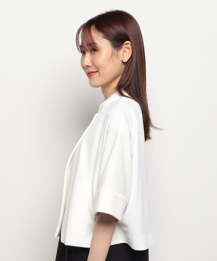 LAPINE BLANCHE Stand Collar Half Jacket