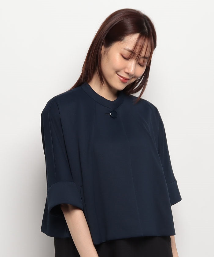 LAPINE BLANCHE Stand Collar Half Jacket