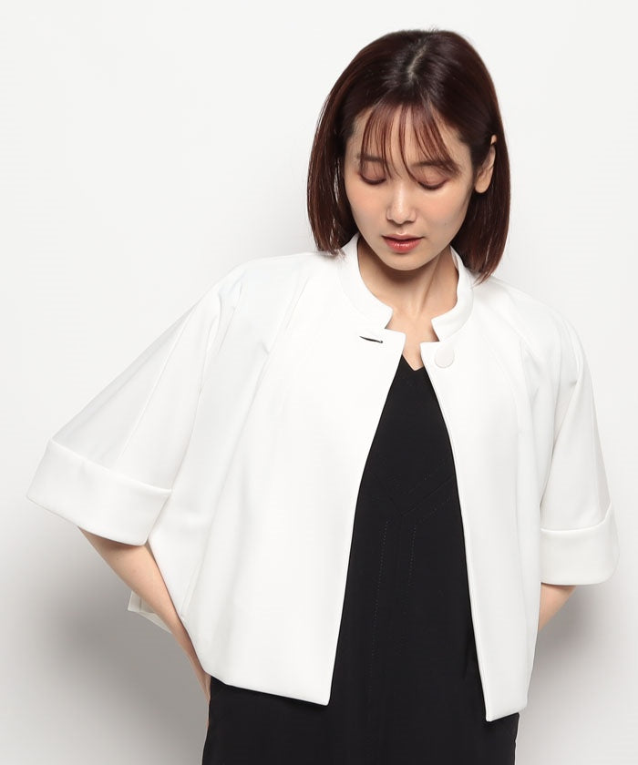 LAPINE BLANCHE Stand Collar Half Jacket