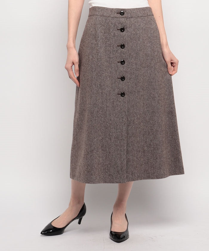LAPINE BLANCHE Etamine Tweed Skirt