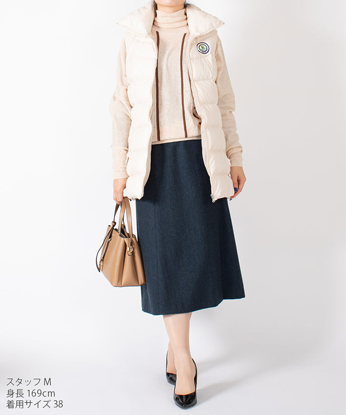 LAPINE BLANCHE Etamine Tweed Skirt