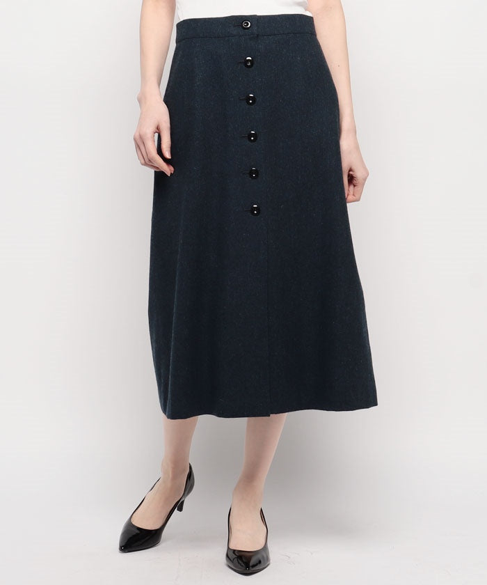 LAPINE BLANCHE Etamine Tweed Skirt