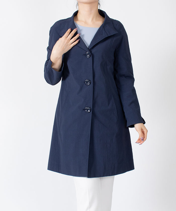 LAPINE BLANCHE Stand Collar Coat