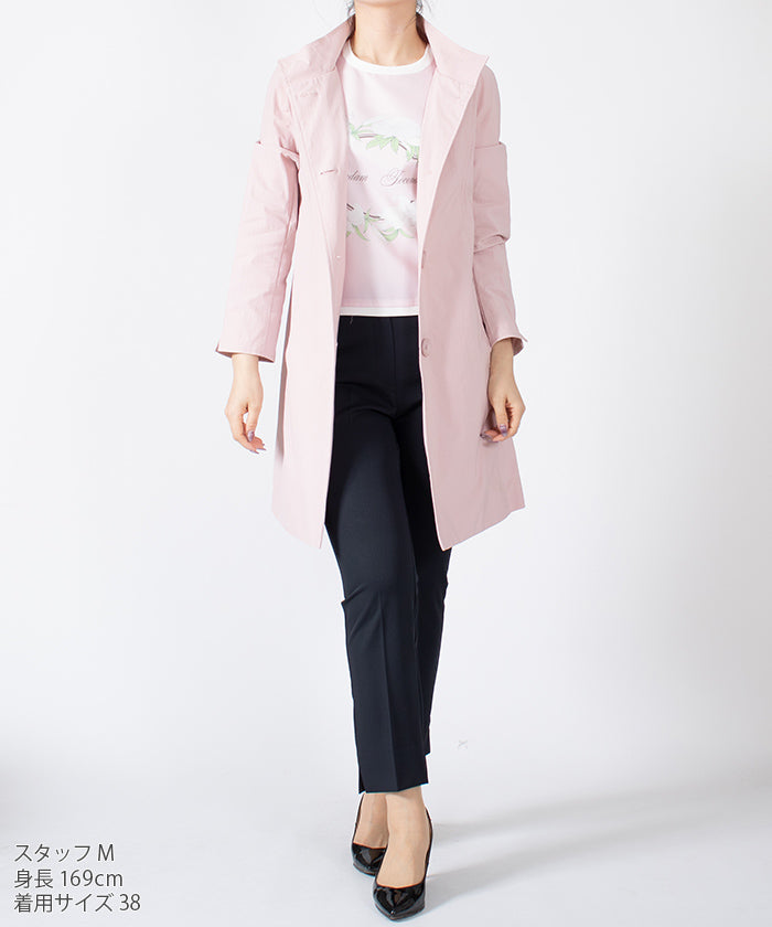 LAPINE BLANCHE Stand Collar Coat