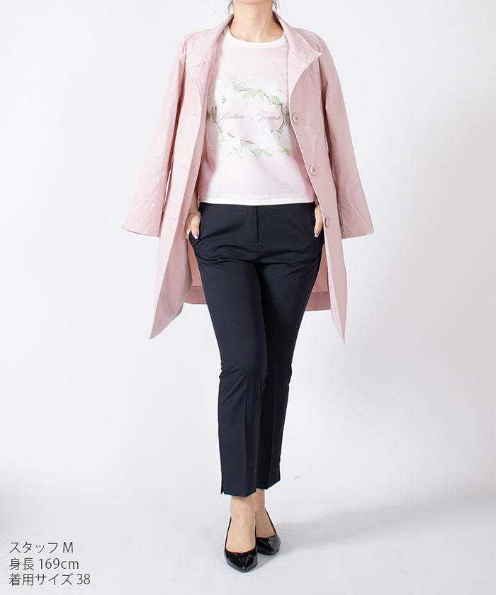 LAPINE BLANCHE Stand Collar Coat