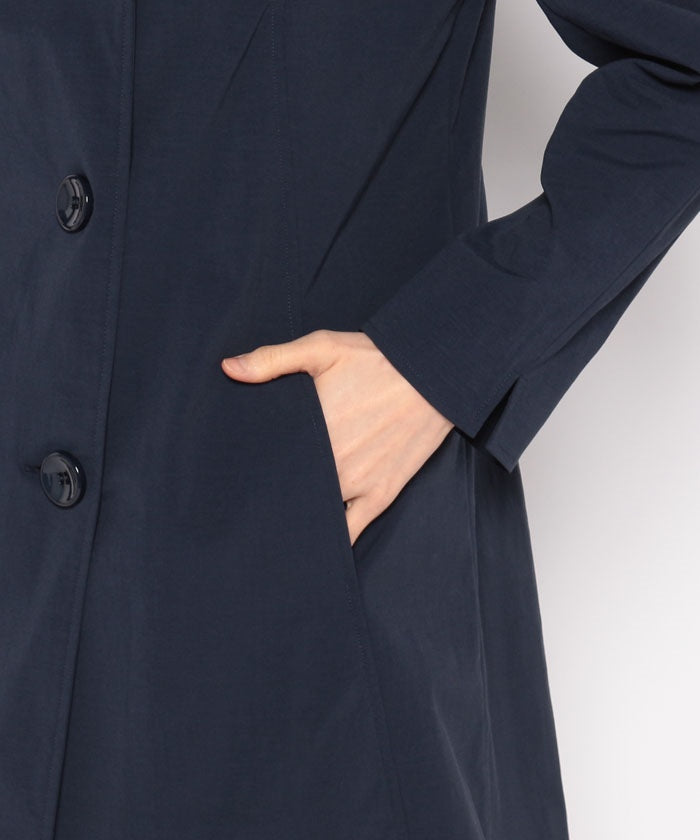 LAPINE BLANCHE Stand Collar Coat