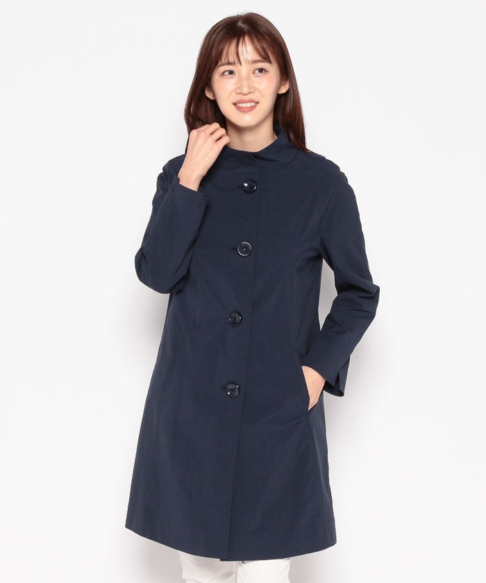 LAPINE BLANCHE Stand Collar Coat