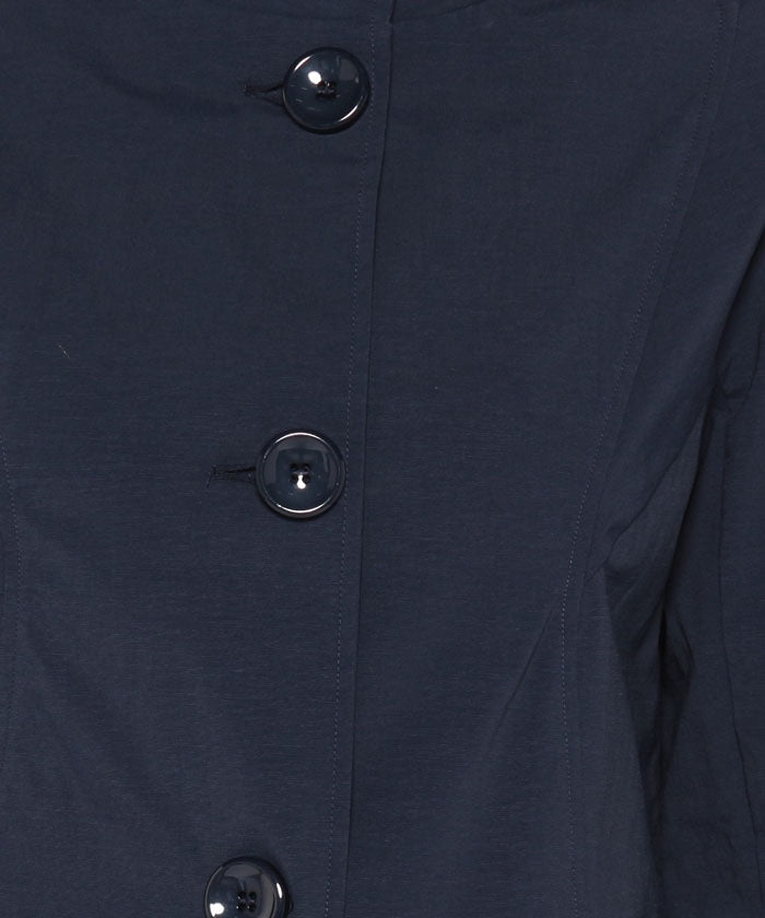 LAPINE BLANCHE Stand Collar Coat