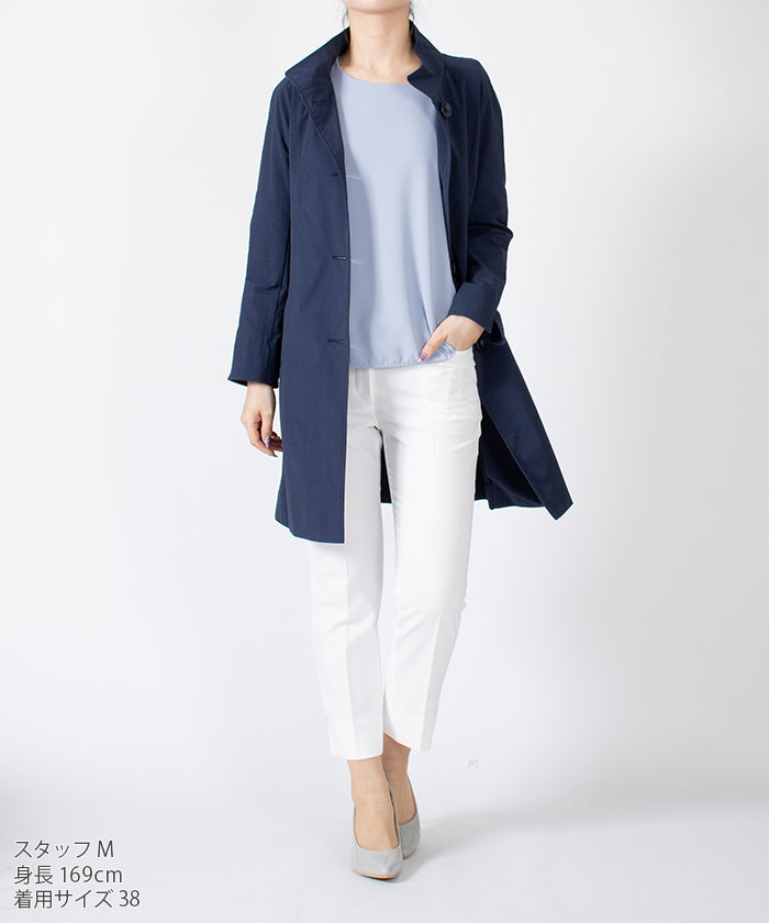 LAPINE BLANCHE Stand Collar Coat