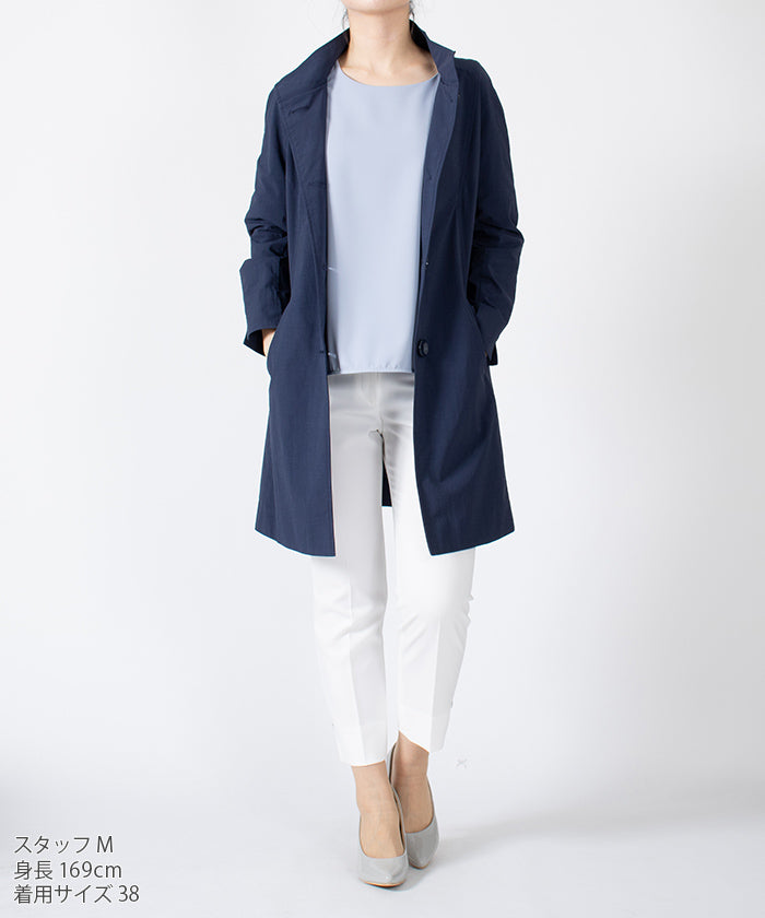 LAPINE BLANCHE Stand Collar Coat