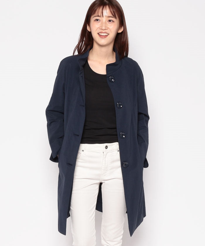 LAPINE BLANCHE Stand Collar Coat