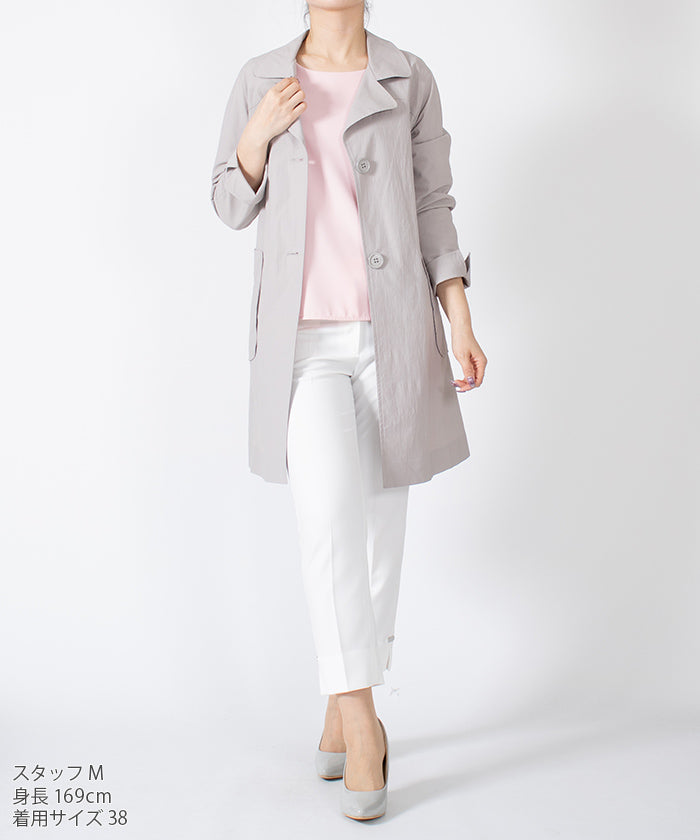 LAPINE BLANCHE Belted Light Coat