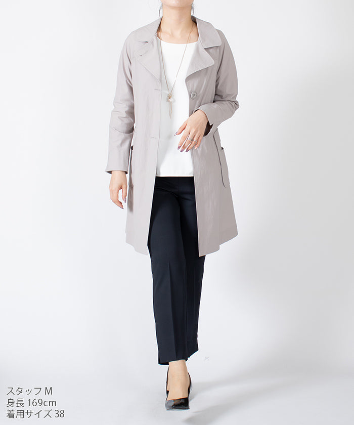 LAPINE BLANCHE Belted Light Coat
