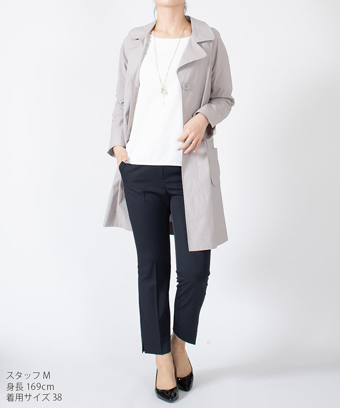 LAPINE BLANCHE Belted Light Coat