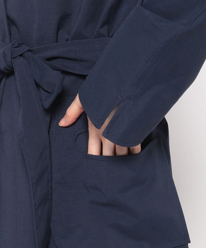 LAPINE BLANCHE Belted Light Coat