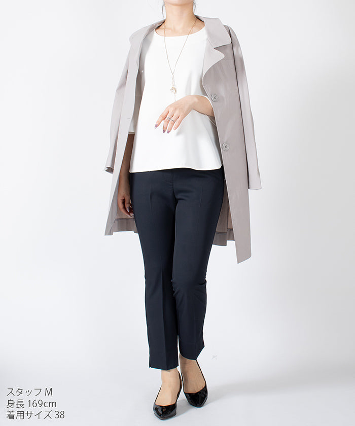 LAPINE BLANCHE Belted Light Coat