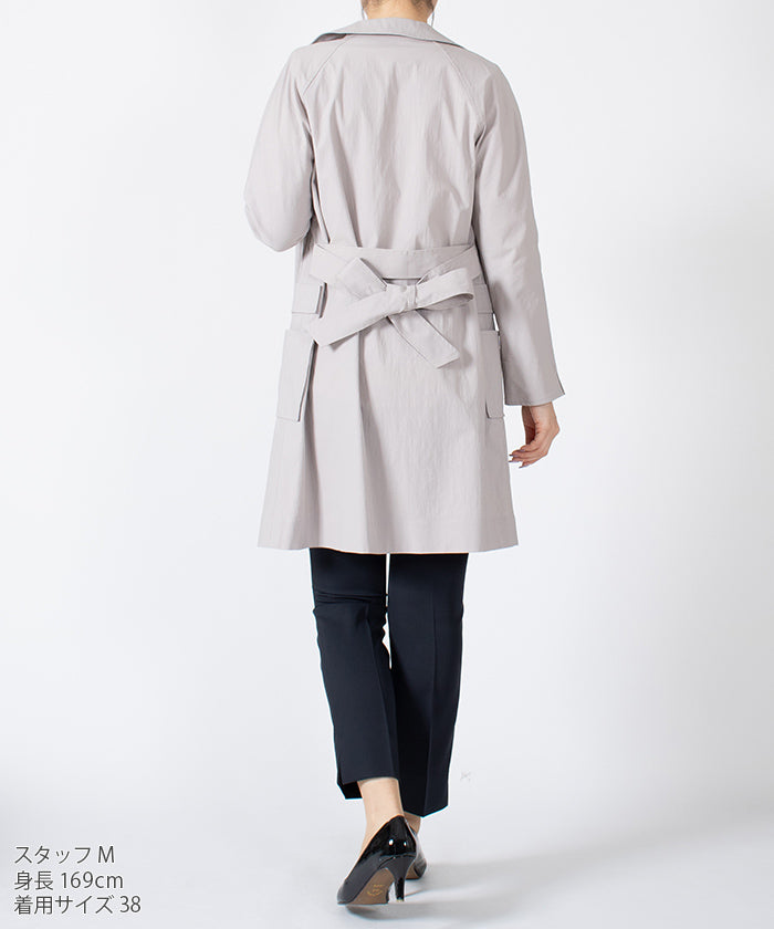 LAPINE BLANCHE Belted Light Coat