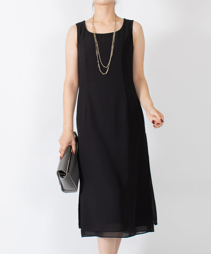LAPINE BLANCHE Chiffon Georgette Dress