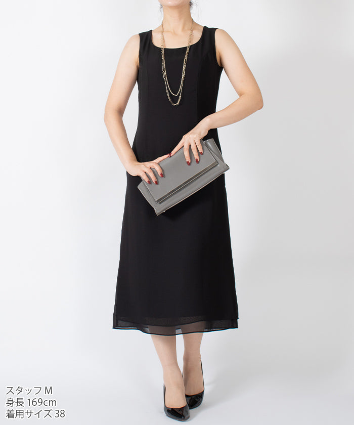 LAPINE BLANCHE Chiffon Georgette Dress