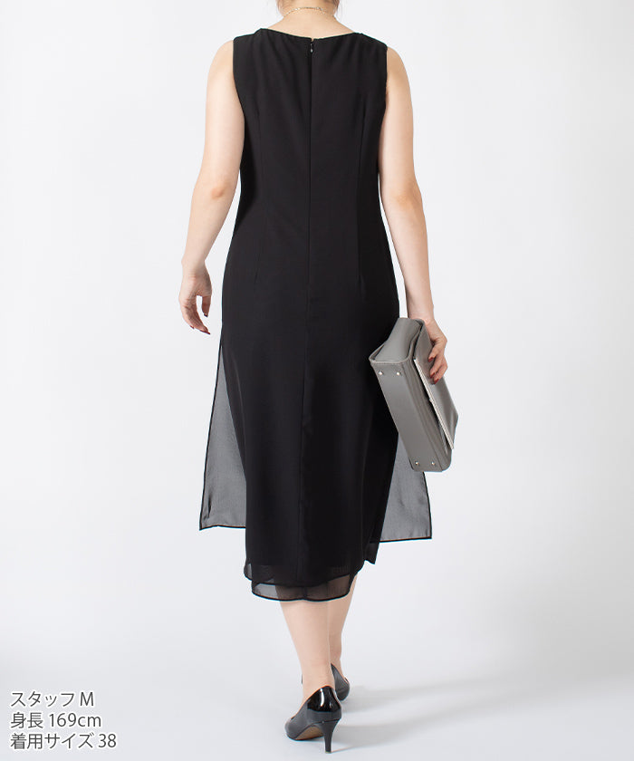 LAPINE BLANCHE Chiffon Georgette Dress