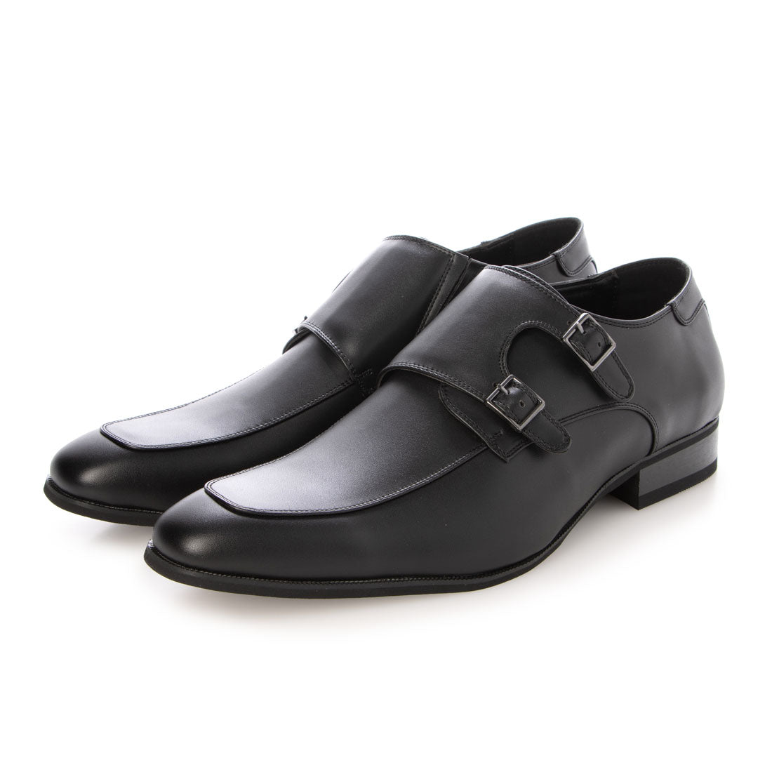 LASSU&FRISS BUSINESS SHOES ダブルモンク/942 （ブラック） ブラック