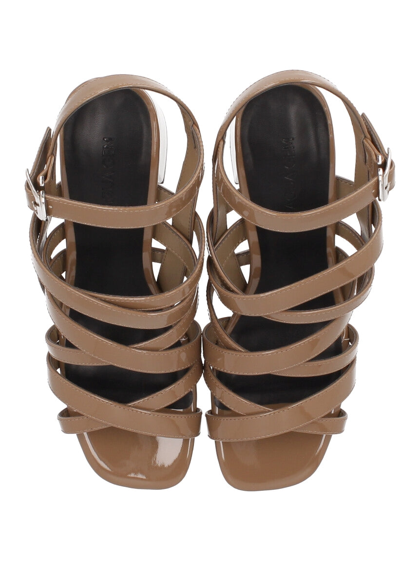 ラグア ジェム LAGUA GEM MANY THIN STRAP SANDAL （ベージュ） ベージュ