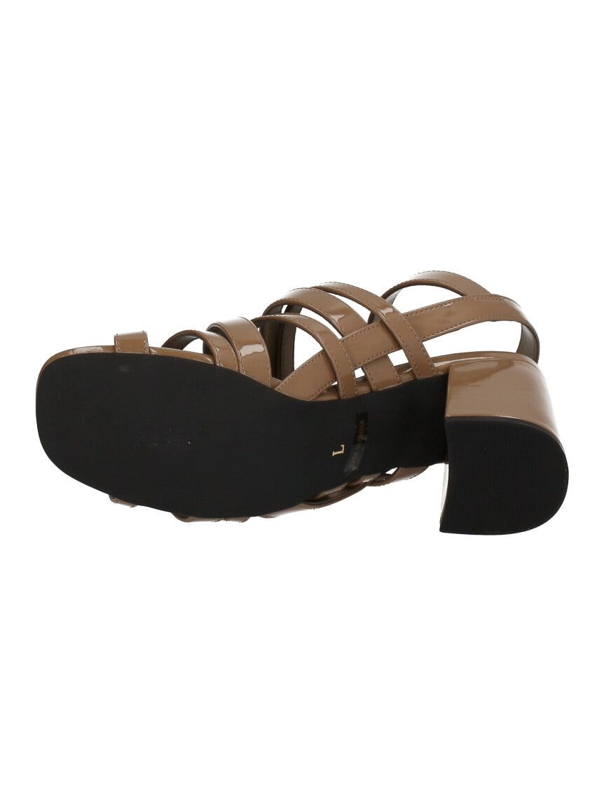ラグア ジェム LAGUA GEM MANY THIN STRAP SANDAL （ベージュ） ベージュ