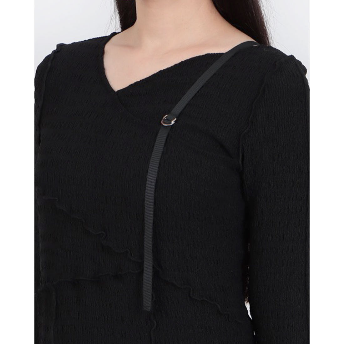 レディメイド LADYMADE アシメメローカットワンピース （ブラック） ブラック