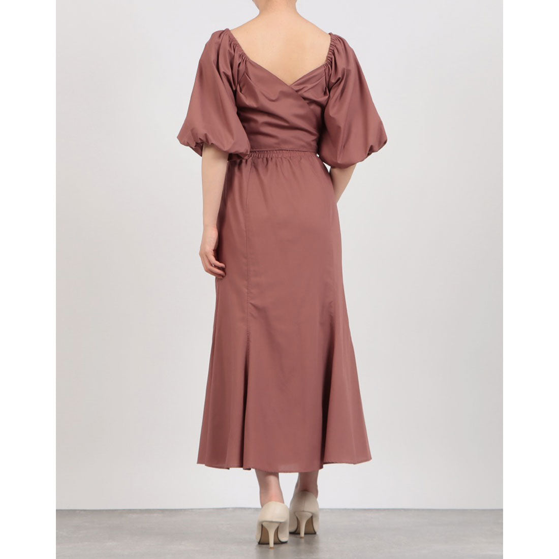 レディメイド LADYMADE リボンカシュクール2WAYワンピース （ベージュ） ベージュ