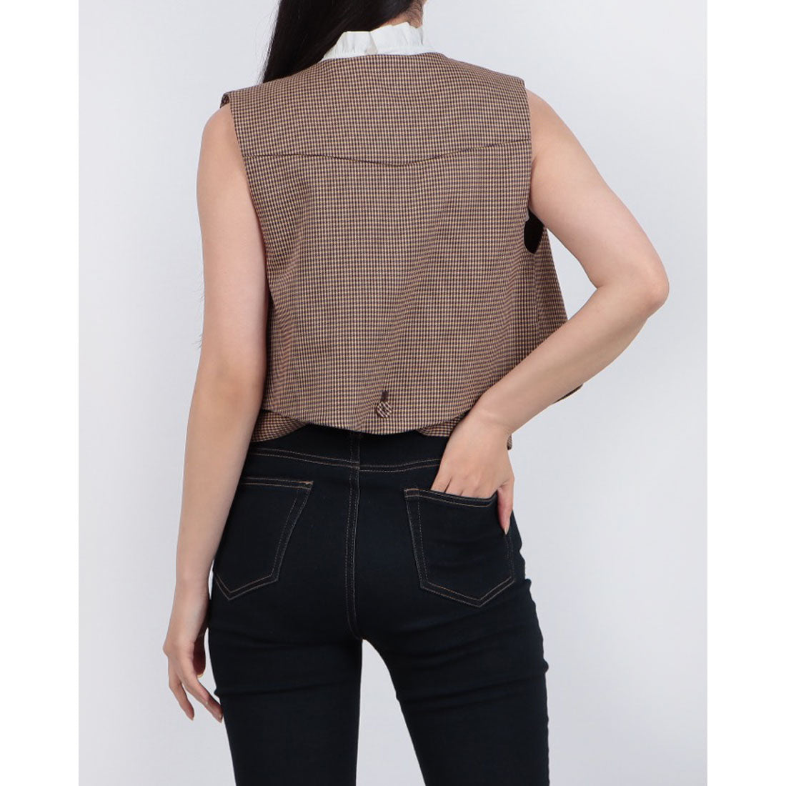 レディメイド LADYMADE ベルトデザインショートベスト （ミックス1） ミックス1